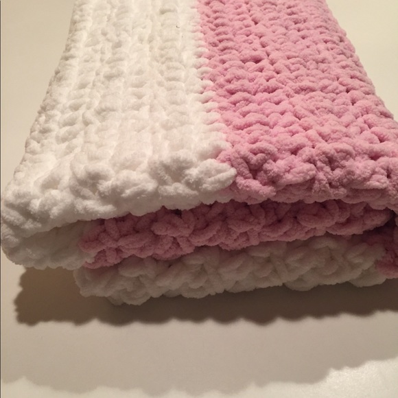 Hand Crocheted Baby Blanket - New - Just Made - Picture 3 of 9
